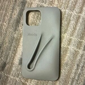RHODE Light Gray Phone Case